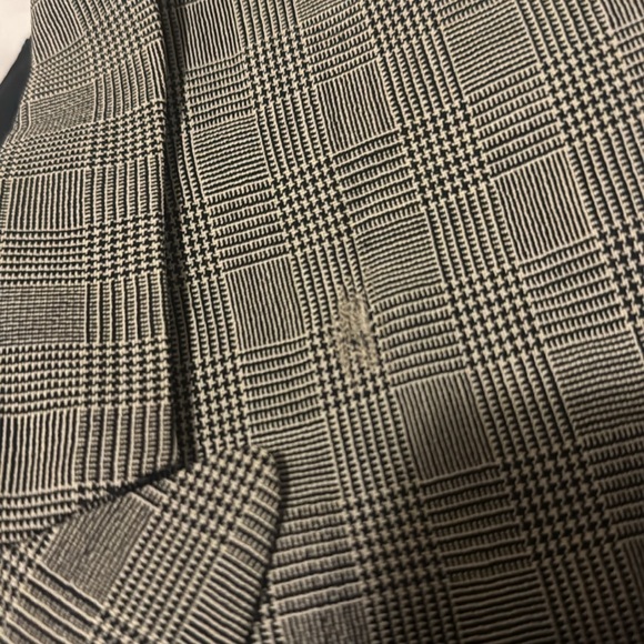 Vintage Pendleton 100% virgin wool plaid blazer size 6 petite - Picture 8 of 8